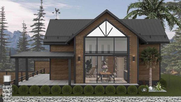 BOLU TAŞKESTİ NEFES YEŞİL VADİ TATİL KÖYÜ PROJESİNDE VİLLA